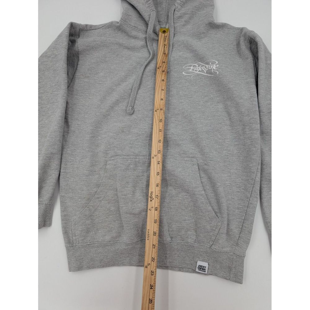 West‎ Bank Hoodie Palestine Size Medium Women's Gray Sweatshirt - Picture 6 of 9